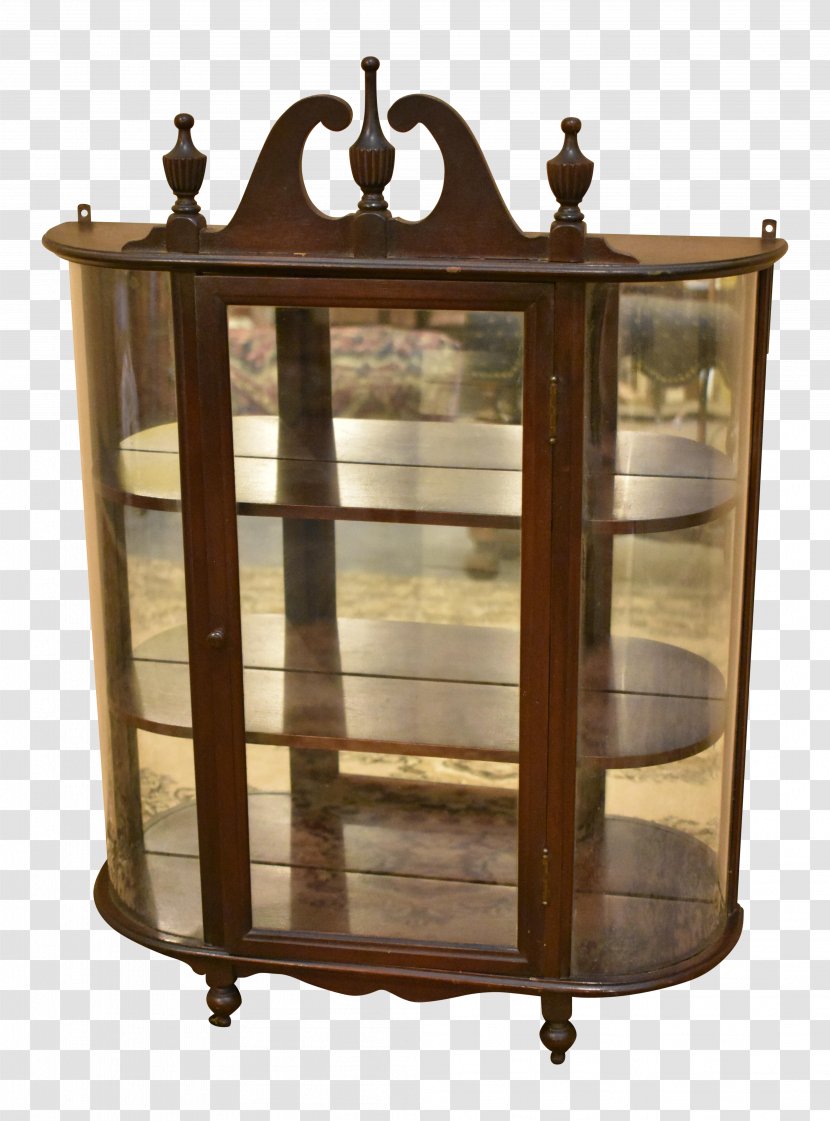 Chiffonier Lighting Antique - China Cabinet - Curio Transparent PNG