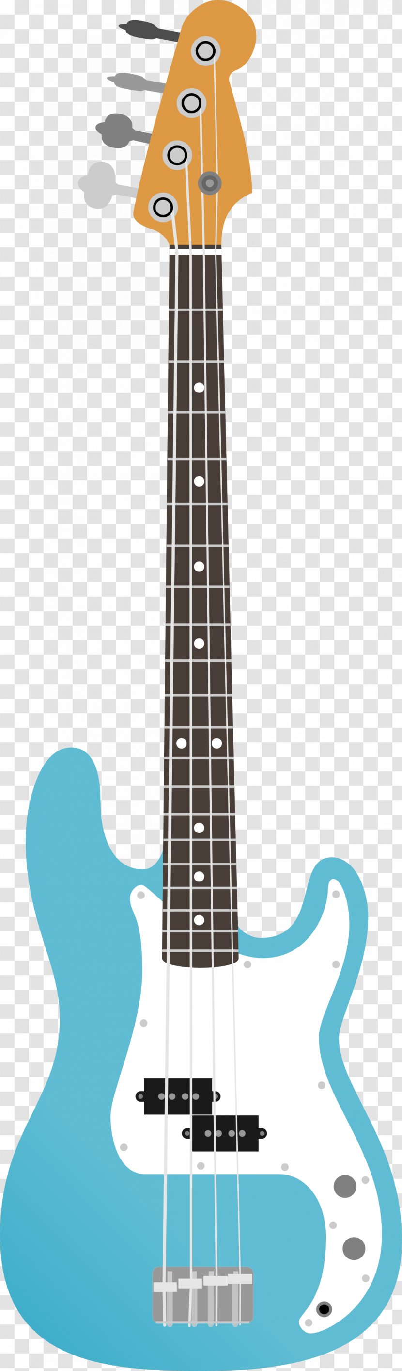 Fender Precision Bass Jaguar Guitar - Jazz - Cartoon Transparent PNG