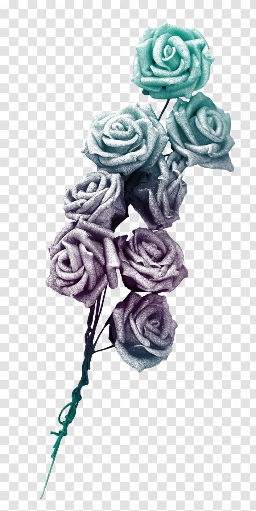 Cut Flowers Garden Roses Floral Design - Purple - Flower Transparent PNG