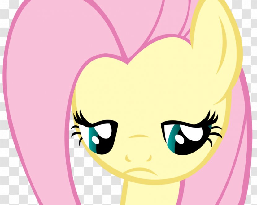 Fluttershy Pinkie Pie My Little Pony: Friendship Is Magic Fandom Image - Cartoon - Sad Face Crying Transparent PNG