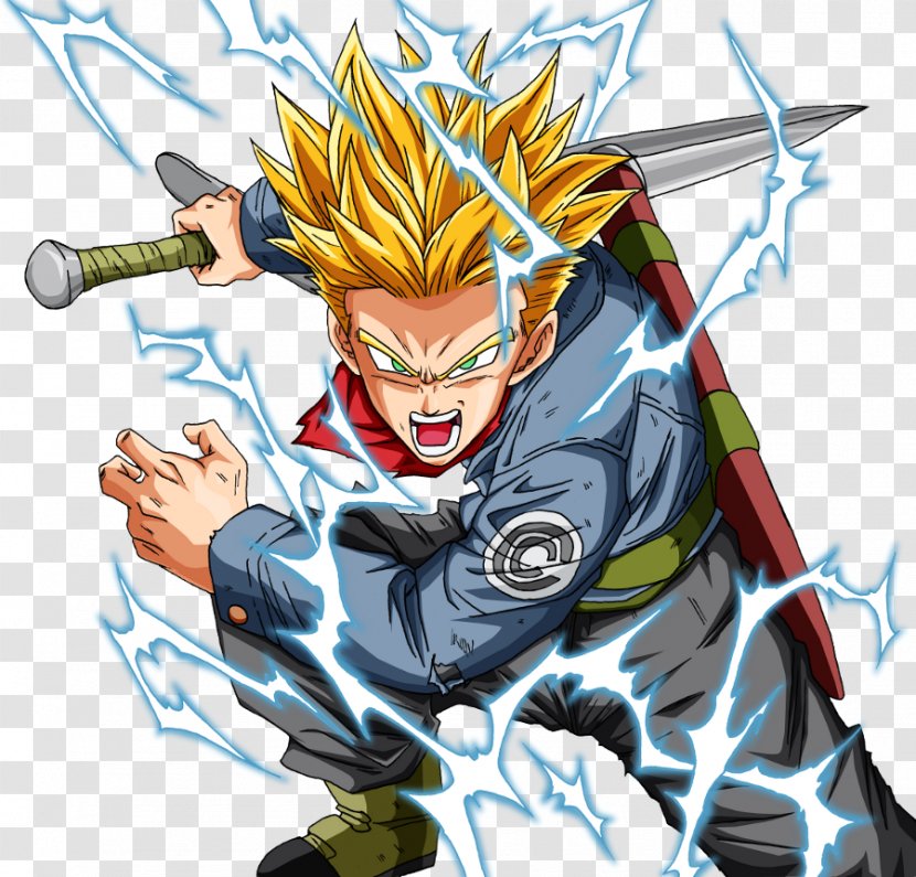 Trunks Goku Vegeta Gohan Majin Buu - Flower Transparent PNG