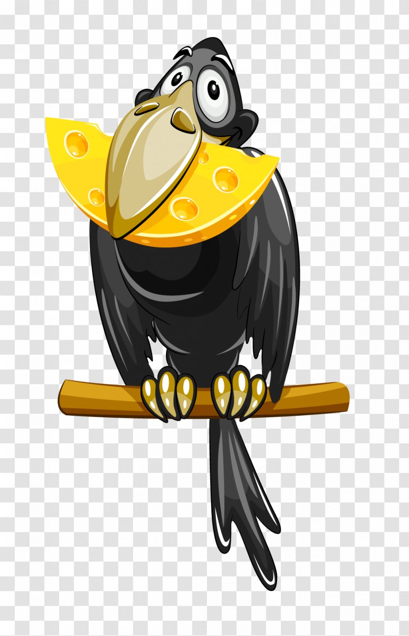 The Fox And Crow Cheese Clip Art Transparent PNG