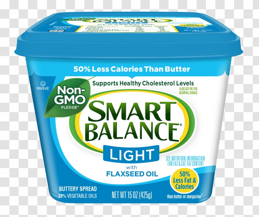 Smart Balance HeartRight Light Buttery Spread Margarine Food - Butter Transparent PNG