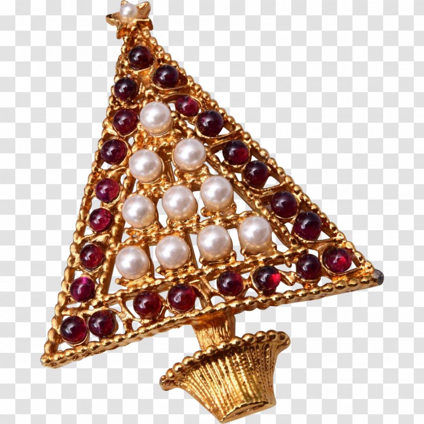 Jewellery Christmas Ornament Decoration Clothing Accessories Brooch - Tree Transparent PNG