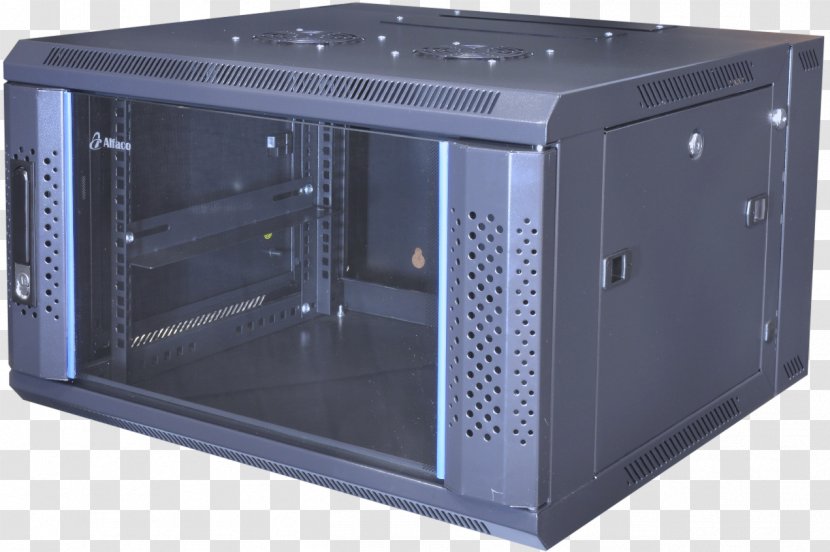Computer Cases & Housings 19-inch Rack Servers Network Electrical Enclosure - Case - Glass Cabinet Transparent PNG