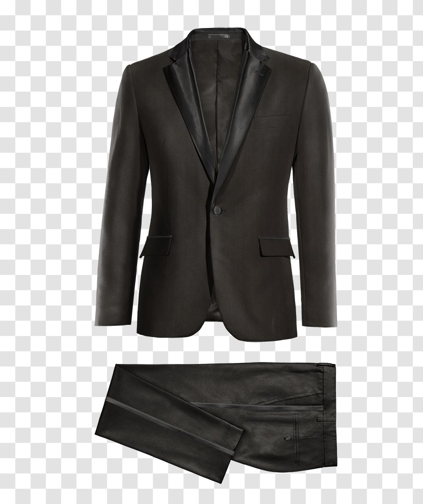 Tuxedo Lapel Suit Blazer Jacket - Outerwear Transparent PNG