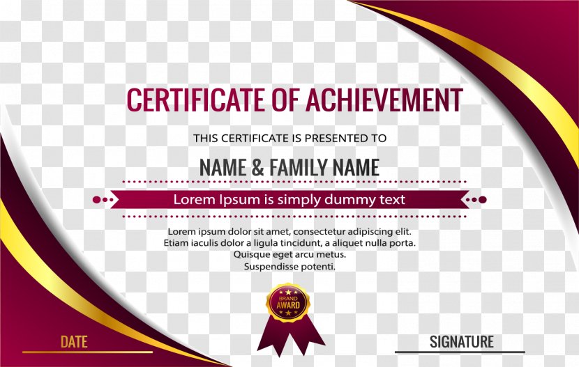 Public Key Certificate Academic Diploma Download - Photography - Red Wine Credentials Transparent PNG