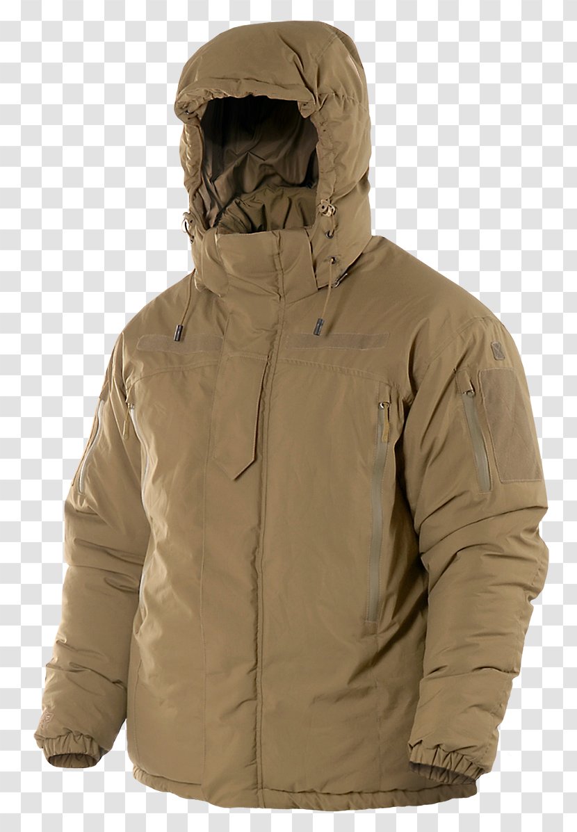 Jacket Extreme Cold Weather Clothing Extended System Coat Parka - Hood Transparent PNG
