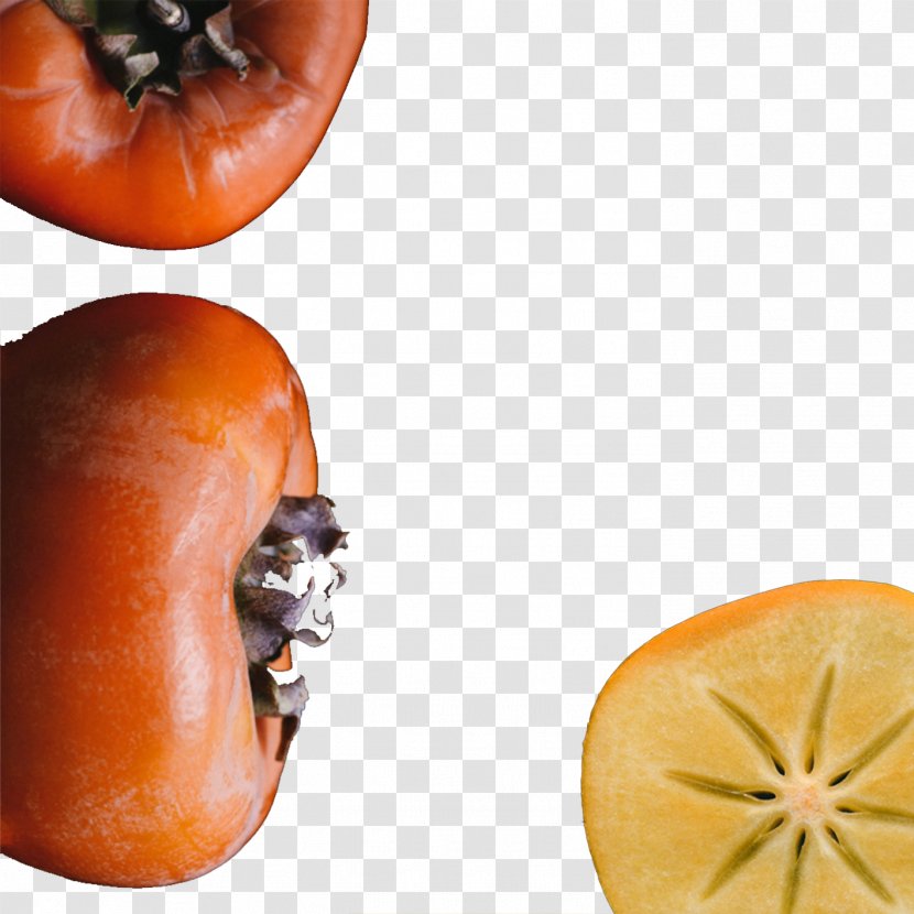 Clementine Fruit Salad Orange Persimmon Transparent PNG