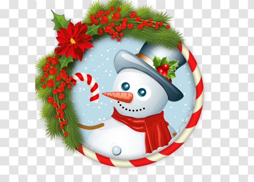 Rudolph Santa Claus Christmas Snowman - Snowflake - White Transparent PNG