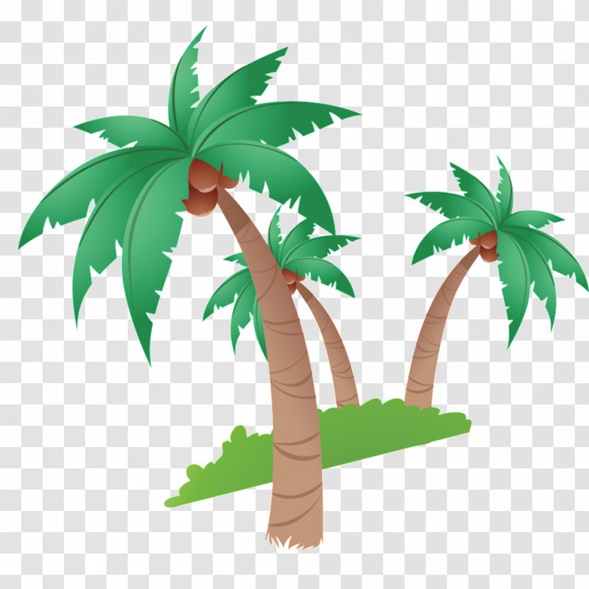 Clip Art Coconut Stock Photography Illustration - Palm Trees - Plant Stem Transparent PNG