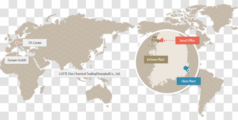 World Map Asia Globe - Contour Line Transparent PNG