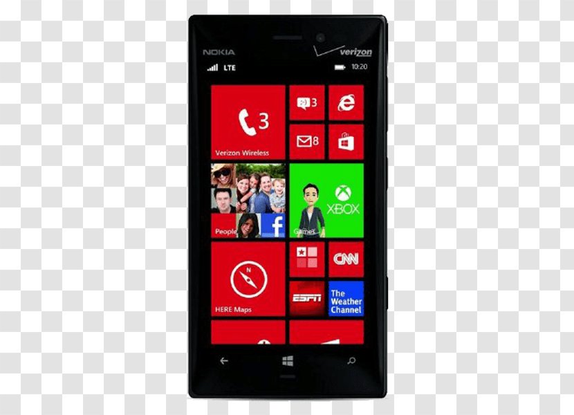Nokia Lumia 928 920 Verizon Wireless 諾基亞 4G - Smartphone Transparent PNG