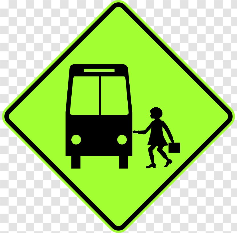 Bus Road Signs In Singapore Stop Sign Traffic Warning - Point - School Transparent PNG