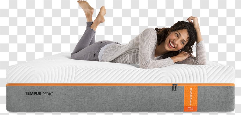 Tempur-Pedic Mattress Pillow Adjustable Bed - Furniture Transparent PNG