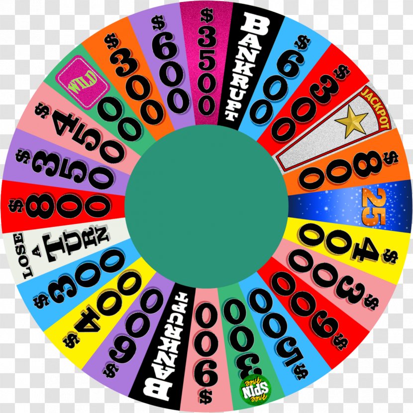 Broadcast Syndication Game DeviantArt Wheel - Video - 25th Anniversary Transparent PNG