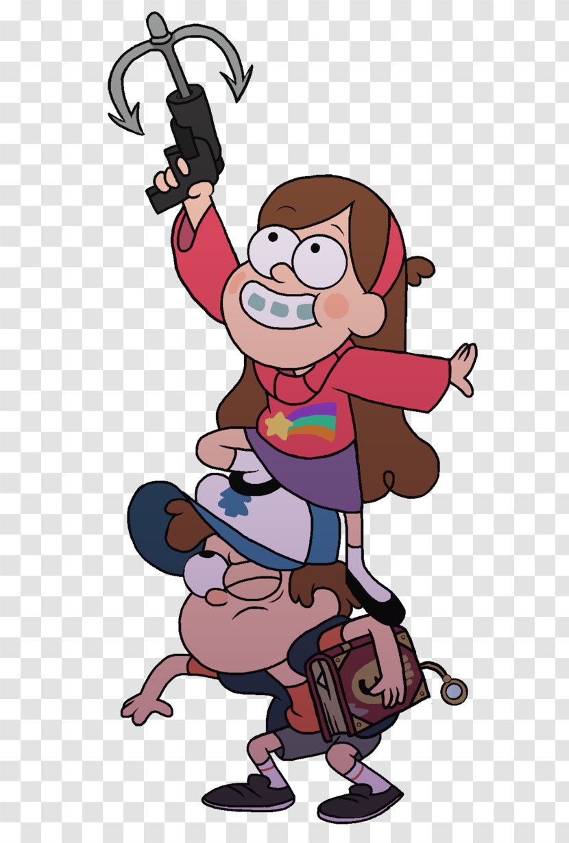 Dipper Pines Mabel Grunkle Stan Drawing Clip Art - Silhouette - Gravity Fall Transparent PNG