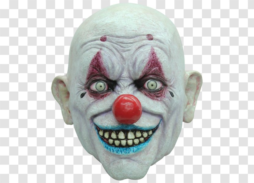 Evil Clown Mask Joker Costume - Monster - Krusty The Transparent PNG