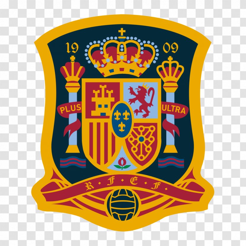 Spain National Football Team 2018 World Cup La Roja Baila Royal Spanish Federation - Badge - Shield Transparent PNG