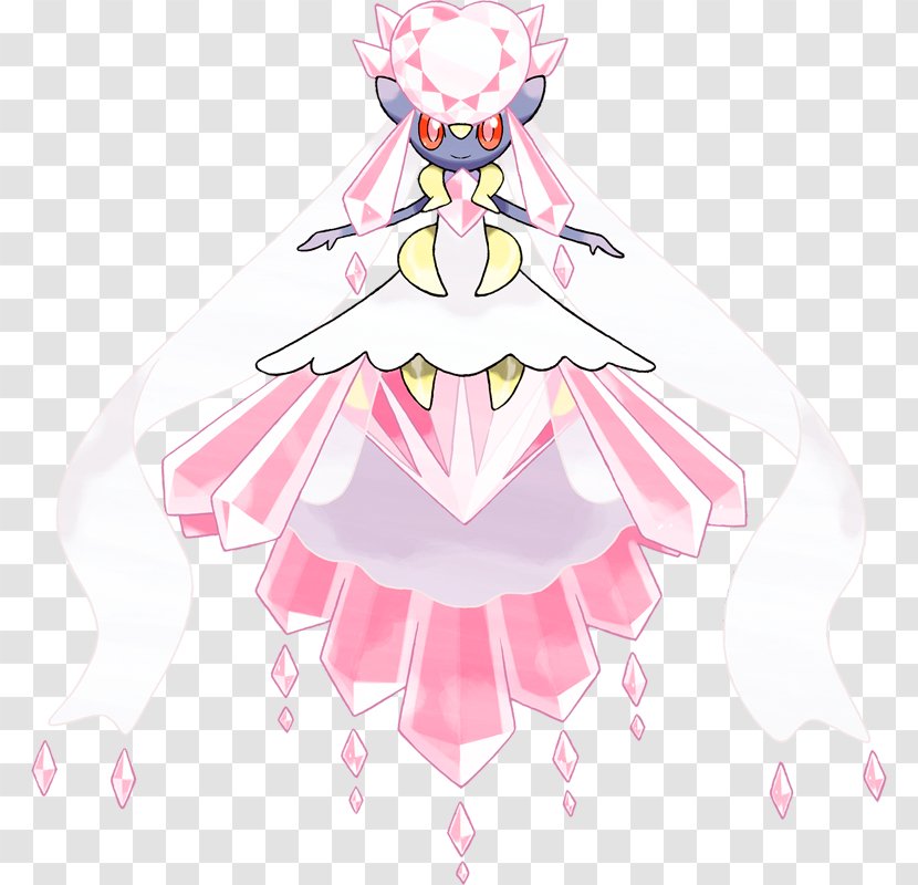 Pokémon Omega Ruby And Alpha Sapphire X Y Ultra Sun Moon Diancie - Cartoon - Moves Me Transparent PNG