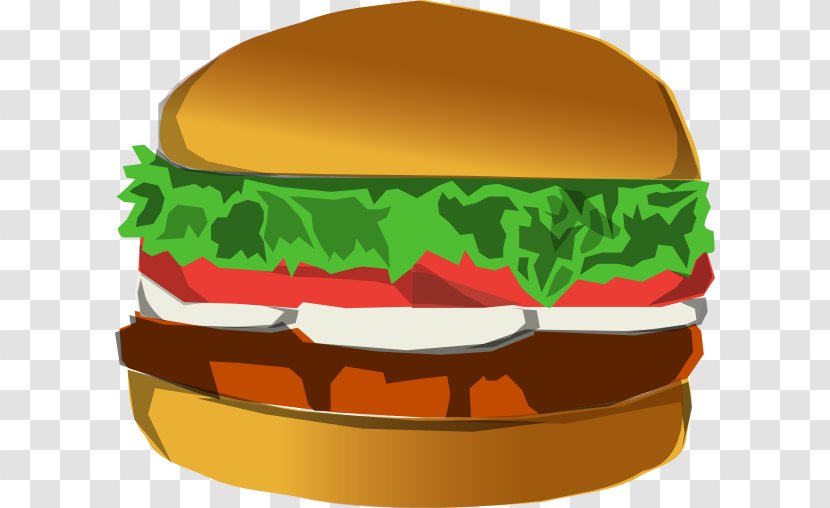 Hamburger Cheeseburger Fast Food Chicken Sandwich Clip Art - Beef - Burger Clipart Transparent PNG