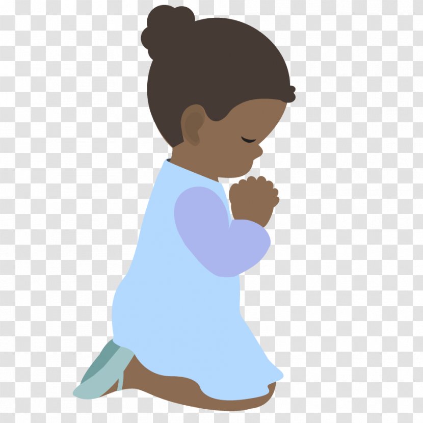 Praying Hands Prayer Child Clip Art - Cartoon - Children Clipart Transparent PNG