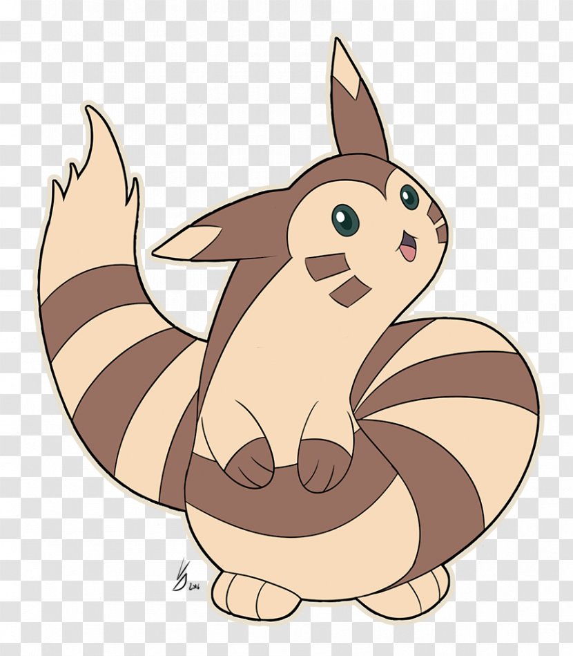 Whiskers Furret Sentret Art Pokémon - Carnivoran - Pokemon Transparent PNG