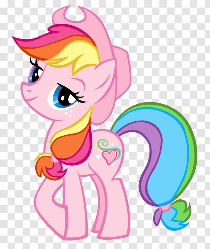 Applejack Pinkie Pie Rainbow Dash Rarity Pony - Watercolor - My Little Transparent PNG