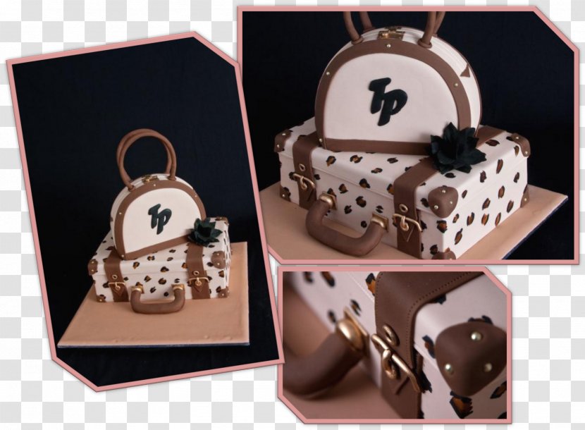 Chocolate Cake Torte Suitcase Transparent PNG