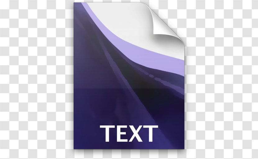 Adobe GoLive Text File Document Format - Purple Transparent PNG