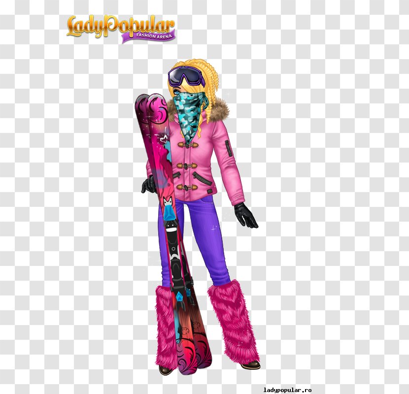 Lady Popular Fashion Game Model Idea - Action Figure - Holi Transparent PNG