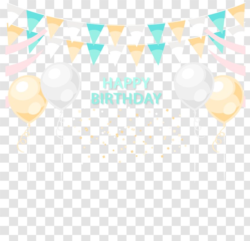 Birthday Euclidean Vector - Text - Happy Transparent PNG
