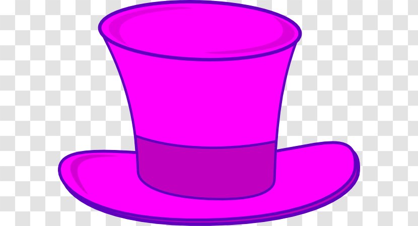 Top Hat Clip Art - Purple Transparent PNG