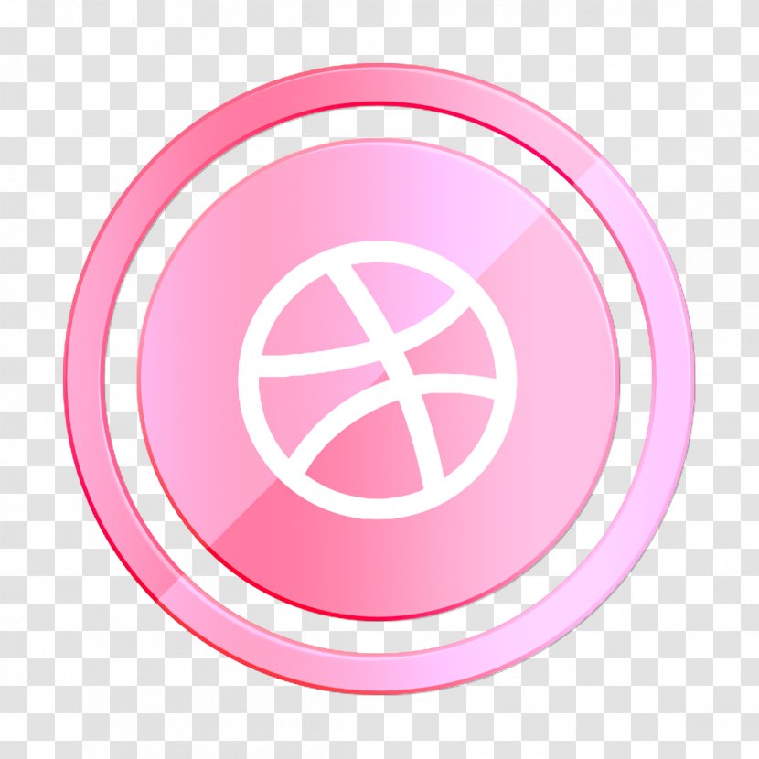 Dribbble Icon Logo Media - Symbol Transparent PNG