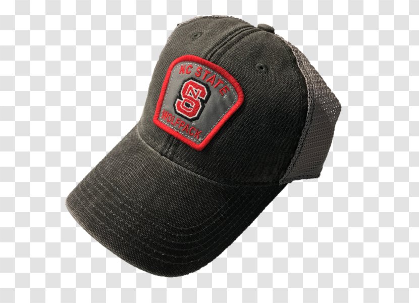 North Carolina State University Baseball Cap NC Wolfpack Men's Basketball Trucker Hat Transparent PNG