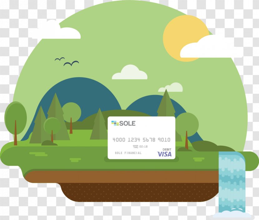 Bank Cartoon - Collateral - Plant Green Transparent PNG