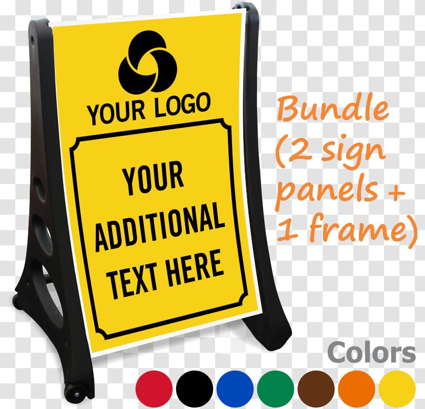 Sign Logo Brand Sidewalk Font - Banner - Bundle Signage Transparent PNG