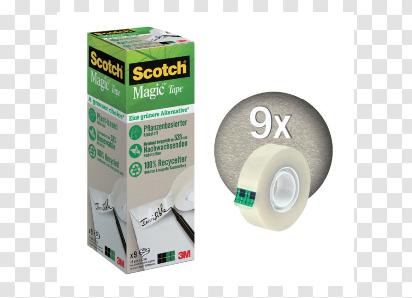 Adhesive Tape Paper Post-it Note Scotch Dispenser - Postit - Box Transparent PNG
