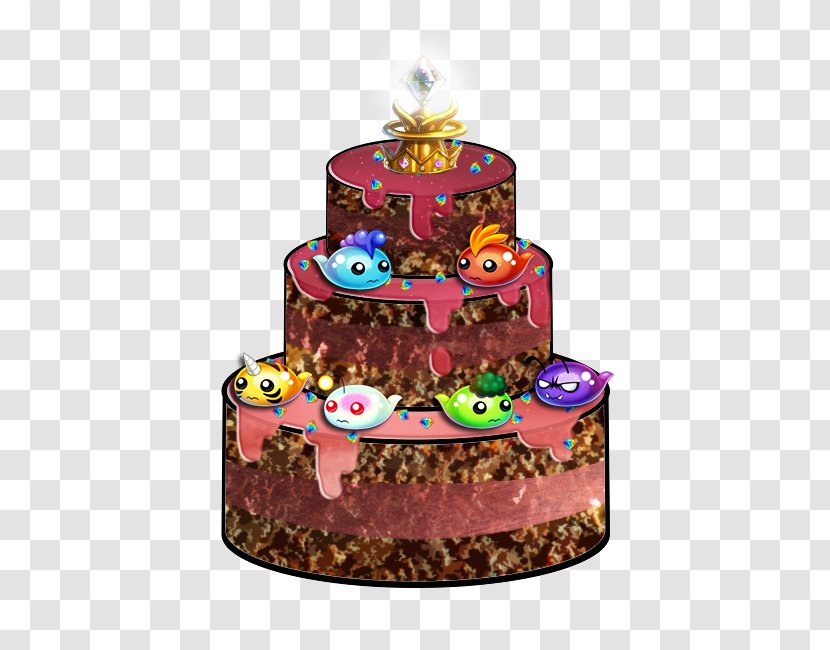 Birthday Cake Brave Frontier Torte - Baked Goods - First Anniversary Transparent PNG