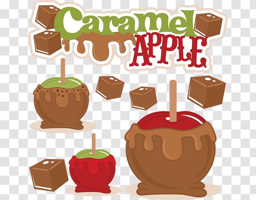 Caramel Apple Candy Crxe8me Clip Art - Cliparts Transparent PNG