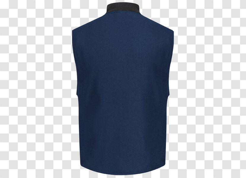 T-shirt Sleeveless Shirt Waistcoat Shoulder - Cobalt Blue Transparent PNG