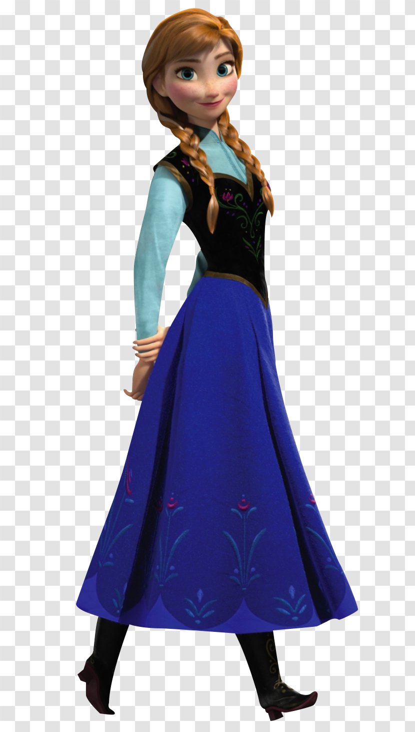 Elsa Kristoff Frozen Anna Olaf - Dress Transparent PNG
