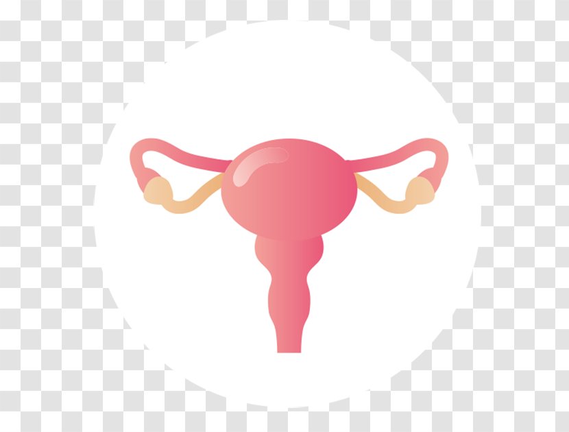 Hospital Cartoon - Cervical Cancer - Logo Pink Transparent PNG