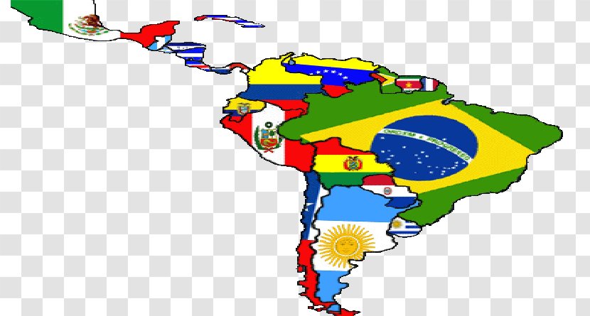 Latin America United States Economic Development Actividad Económica Map - Region Transparent PNG
