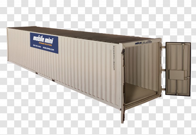 Mobile Mini UK Intermodal Container Self Storage - Material Transparent PNG
