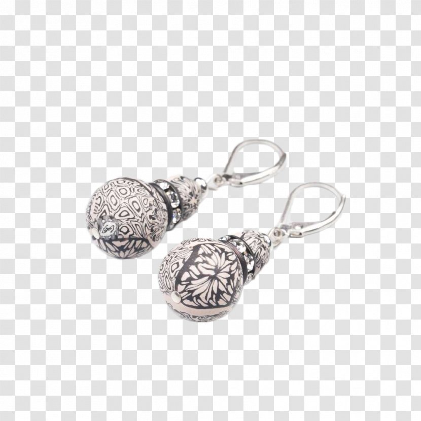 Earring Jewellery Silver Locket Transparent PNG