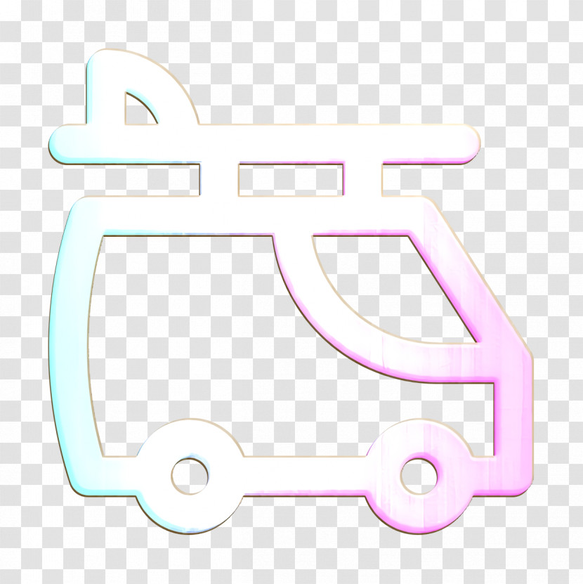 Transportation Icon Summer Party Icon Van Icon Transparent PNG