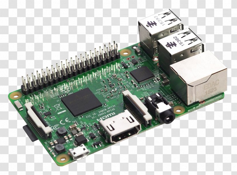 Raspberry Pi Computer 64-bit Computing Multi-core Processor Wi-Fi Transparent PNG