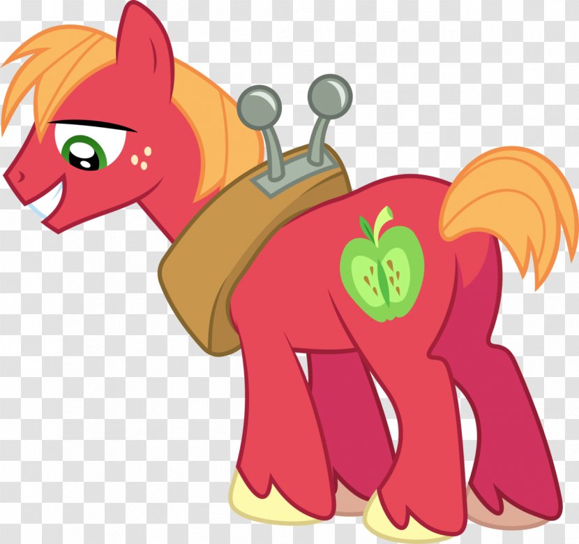 Pony Big McIntosh Applejack Rainbow Dash McDonald's Mac - Flower - Weighed Vector Transparent PNG