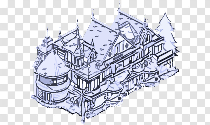 Line Art Architecture Sketch Technical Drawing Drawing Transparent PNG